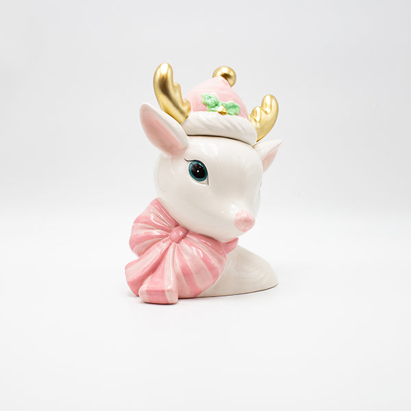 ΜΠΙΣΚΟΤΙΕΡΑ ΕΛΑΦΑΚΙ ΜΕ ΧΡΥΣΑ ΚΕΡΑΤΑ ΔΙΑΚΟΣΜΗΤΙΚΗ 23x17x28