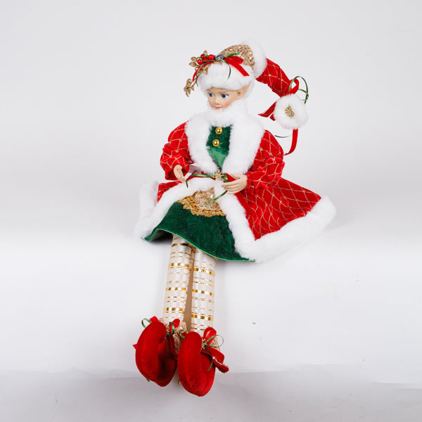 ΑΡΛΕΚΙΝΟΣ ΜΕ ΚΟΚΚΙΝΗ ΚΑΠΑ ΚΑΙ ΠΡΑΣΙΝΗ ΦΟΡΕΣΙΑ 20x15x61