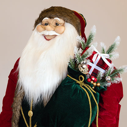 ΑΗ ΒΑΣΙΛΗΣ ΜΕ ΚΟΚΚΙΝΑ ΚΑΙ ΜΠΟΡΝΤΟ ΡΟΥΧΑ 52x32x150