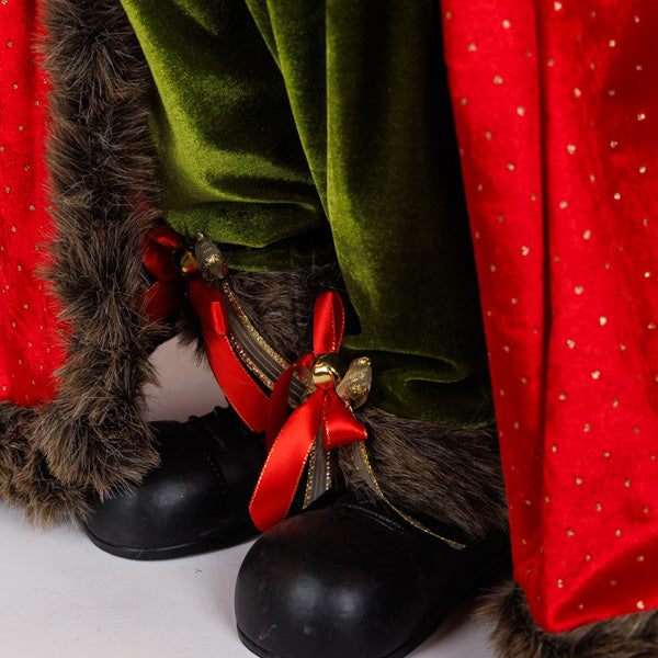 ΑΗ ΒΑΣΙΛΗΣ ΜΕ ΚΟΚΚΙΝΟ ΚΑΙ ΜΑΥΡΟ ΚΑΡΟ ΡΟΥΧΟ 37x28x95