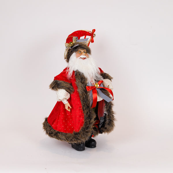 ΑΗ ΒΑΣΙΛΗΣ ΜΕ ΚΟΚΚΙΝΟ ΚΑΙ ΜΑΥΡΟ ΚΑΡΟ ΡΟΥΧΟ 46εκ