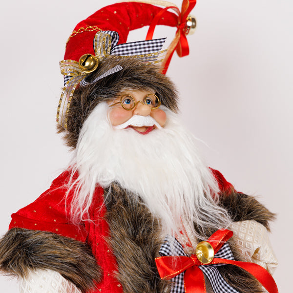 ΑΗ ΒΑΣΙΛΗΣ ΜΕ ΚΟΚΚΙΝΟ ΚΑΙ ΜΑΥΡΟ ΚΑΡΟ ΡΟΥΧΟ 46εκ