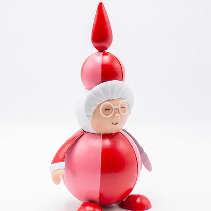 ΓΥΝΑΙΚΑ ΑΓΙΟΥ ΒΑΣΙΛΗ ΚΟΚΚΙΝΟ ΡΟΖ ΜΕΤΑΛΛΙΚΟ 14x13x30