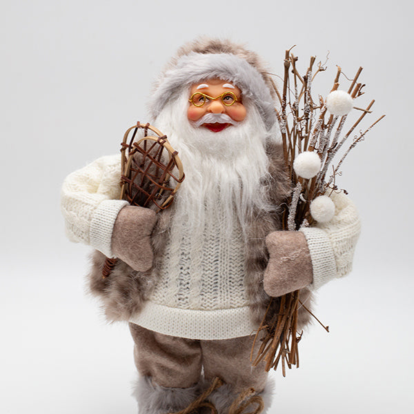 ΑΓΙΟΣ ΒΑΣΙΛΗΣ ΜΕ ΜΠΕΖ ΓΟΥΝΑ ΚΑΙ ΠΑΓΟΠΕΔΙΛΑ 19x10x31