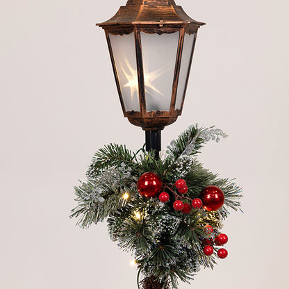 ΚΟΛΩΝΑ ΜΕ ΧΡΙΣΤΟΥΓΕΝΝΙΑΤΙΚΗ ΓΙΡΛΑΝΤΑ ΦΩΤΙΖΟΜΕΝΗ ΜΕ ΜΕΤΑΣΧΗΜΑΤΙΣΤΗ 40x40x120