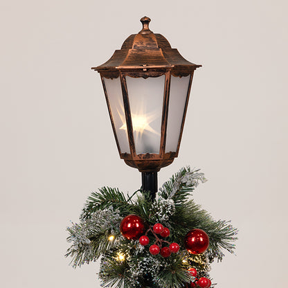 ΚΟΛΩΝΑ ΜΕ ΧΡΙΣΤΟΥΓΕΝΝΙΑΤΙΚΗ ΓΙΡΛΑΝΤΑ ΦΩΤΙΖΟΜΕΝΗ ΜΕ ΜΕΤΑΣΧΗΜΑΤΙΣΤΗ 40x40x120