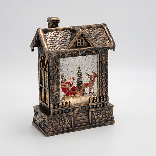 ΣΠΙΤΑΚΙ ΜΕ ΑΓΙΟ ΒΑΣΙΛΗ ΚΑΙ ΕΛΚΥΘΡΟ ΜΕ ΝΕΡΟ ΣΤΟ ΕΣΩΤΕΡΙΚΟ ΦΩΤΙΖΟΜΕΝΟ ΜΠΑΤΑΡΙΑΣ TIMER 15x8x21.5