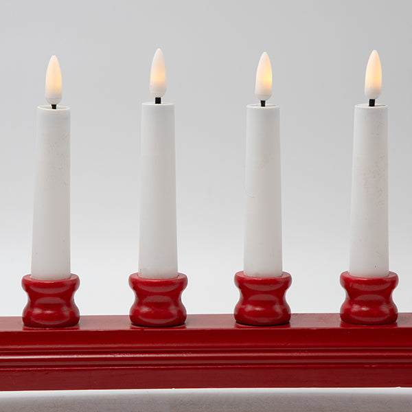 ΞΥΛΙΝΟ ΚΗΡΟΠΗΓΙΟ ΑΨΙΔΑ ΚΟΚΚΙΝΟ TIMER ΜΠΑΤΑΡΙΑΣ 39x5.5x18