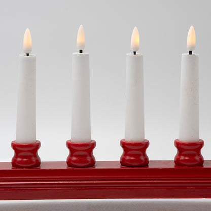 ΞΥΛΙΝΟ ΚΗΡΟΠΗΓΙΟ ΑΨΙΔΑ ΚΟΚΚΙΝΟ TIMER ΜΠΑΤΑΡΙΑΣ 39x5.5x18