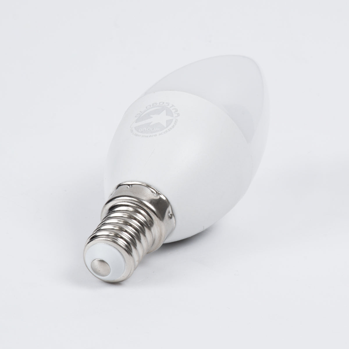 60000 Λάμπα LED E14 C37 Κεράκι 4W 400lm 260° AC 220-240V IP20 Φ3.7 x Υ10cm Ψυχρό Λευκό 6000K