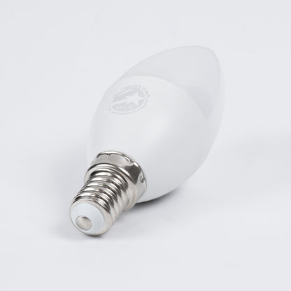 60004 Λάμπα LED E14 C37 Κεράκι 6W 582lm 260° AC 220-240V IP20 Φ3.7 x Υ10cm Φυσικό Λευκό 4500K