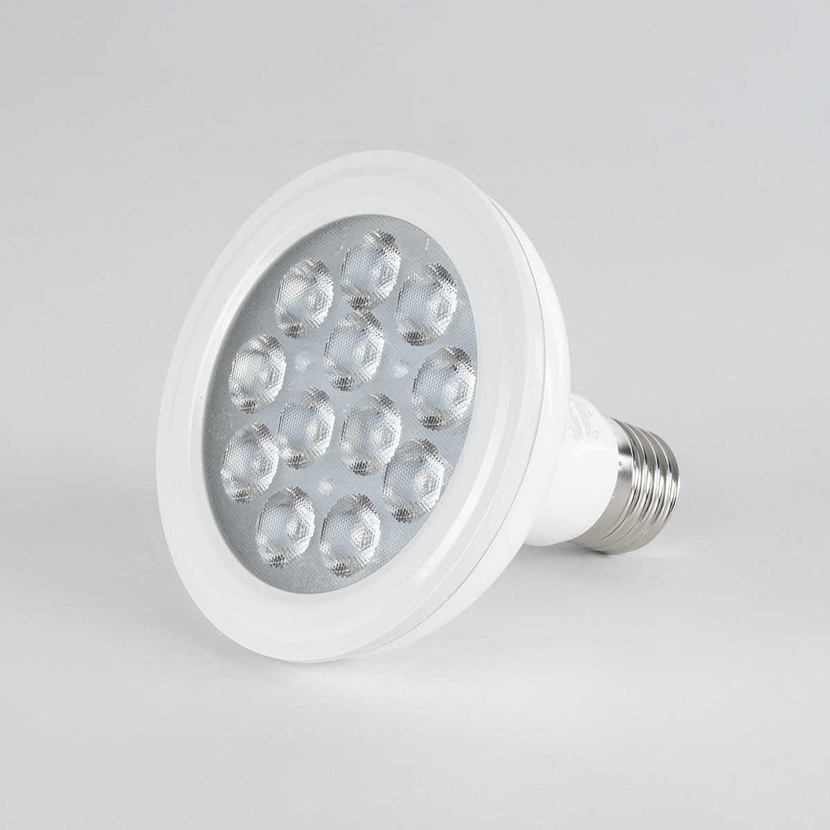 60090 Λάμπα LED E27 PAR30 Σποτ 12W 1200lm 36° AC 220-240V IP20 Φ9.5 x Υ9.5cm Ψυχρό Λευκό 6000K Dimmable