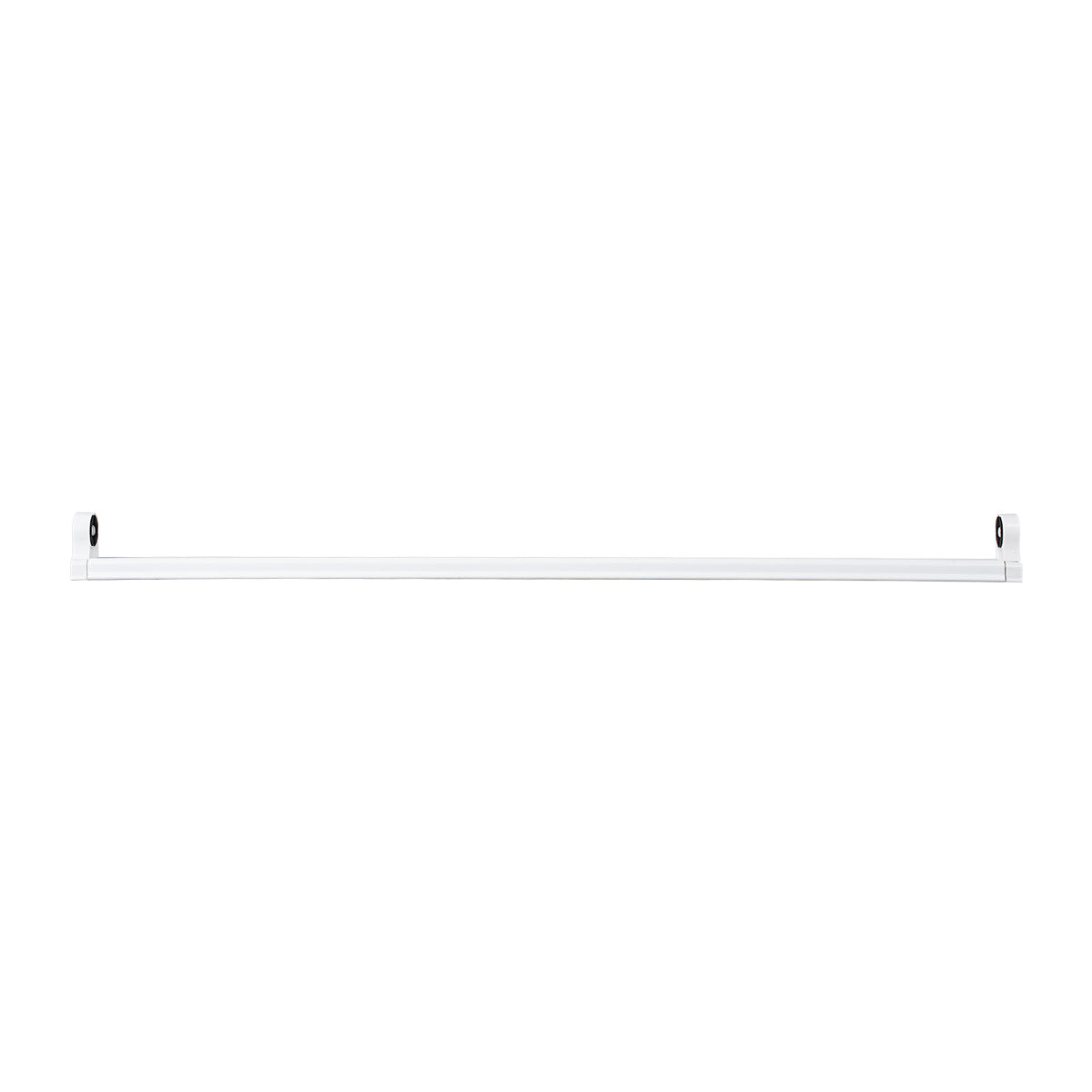 TUBATO 60147 Μεταλλικό Σκαφάκι για 1 x Λάμπα 60CM T8 G13 LED AC 220-240V IP20 Μ60 x Π3.4 x Υ4.3cm