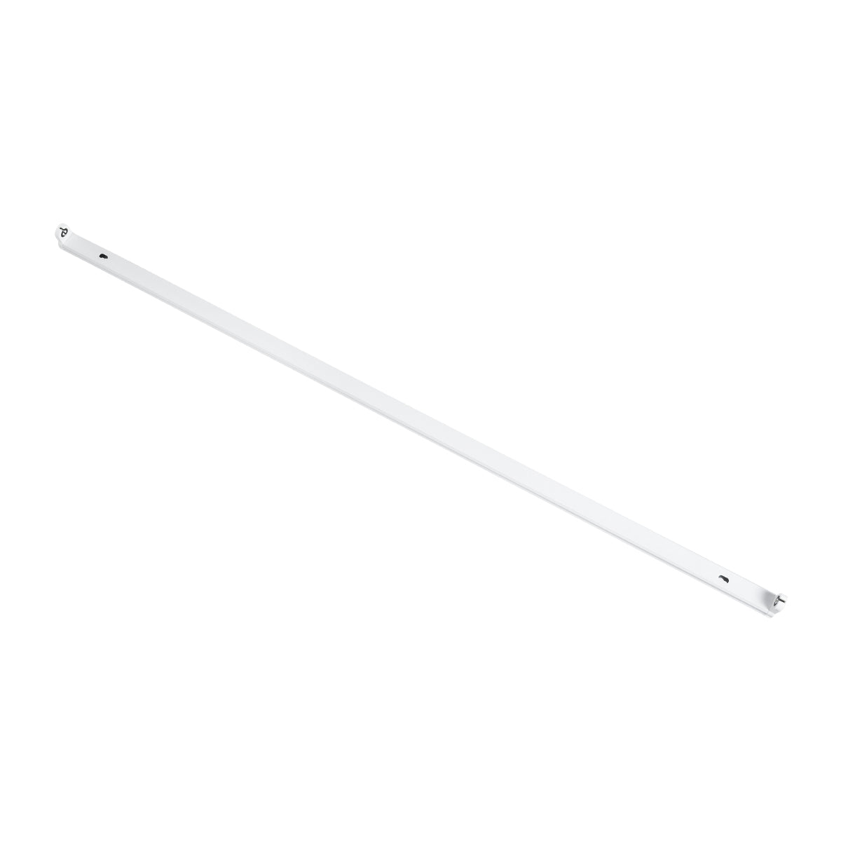 TUBATO 60149 Μεταλλικό Σκαφάκι για 1 x Λάμπα 120CM T8 G13 LED AC 220-240V IP20 Μ120 x Π3.4 x Υ4.3cm
