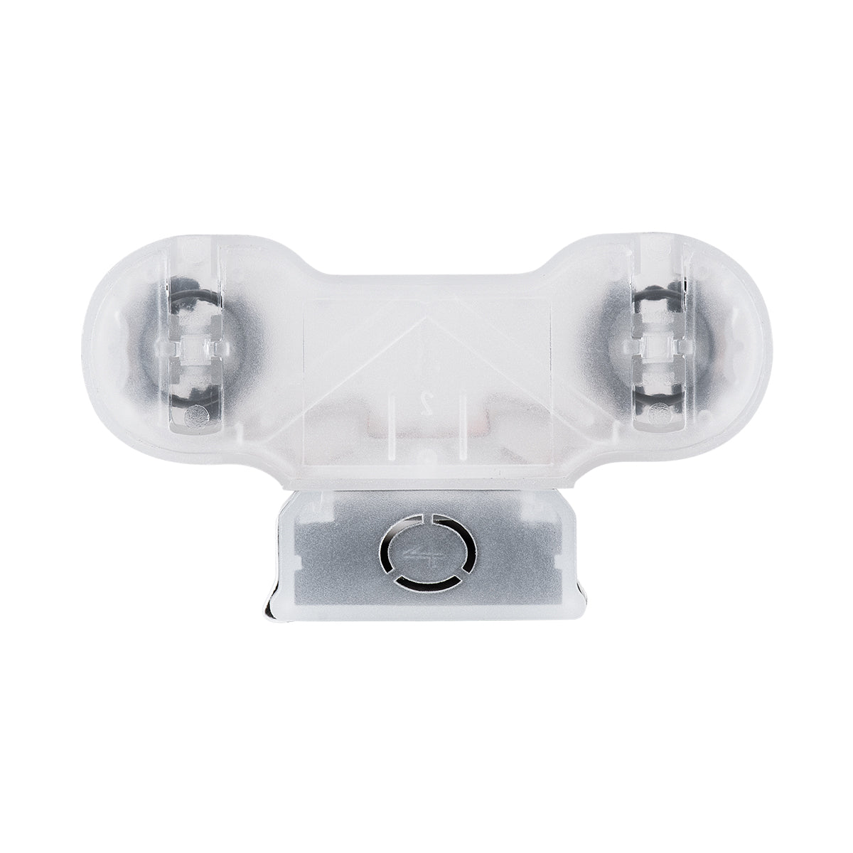 TUBATO 60151 Μεταλλικό Σκαφάκι για 2 x Λάμπες 60CM T8 G13 LED AC 220-240V IP20 Μ60 x Π7.2 x Υ4cm