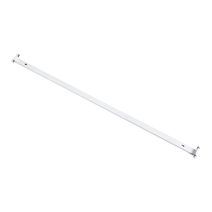 TUBATO 60153 Μεταλλικό Σκαφάκι για 2 x Λάμπες 120CM T8 G13 LED AC 220-240V IP20 Μ120 x Π7.2 x Υ4cm