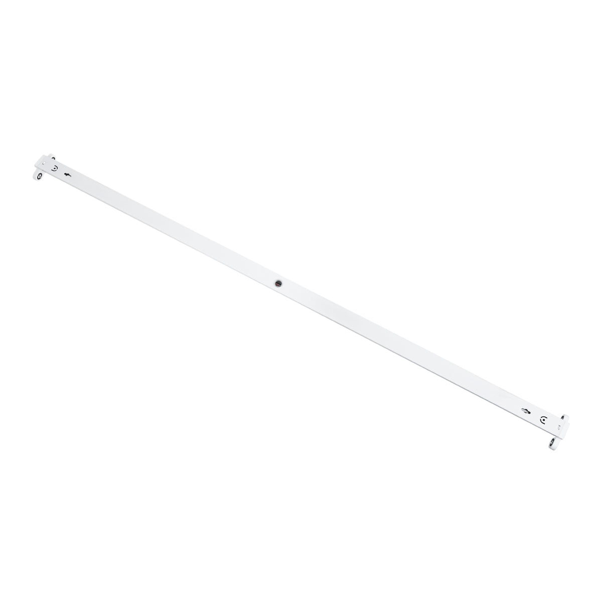 TUBATO 60153 Μεταλλικό Σκαφάκι για 2 x Λάμπες 120CM T8 G13 LED AC 220-240V IP20 Μ120 x Π7.2 x Υ4cm