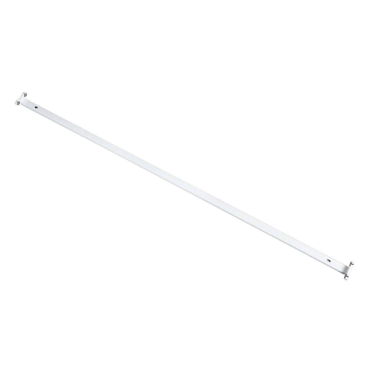 TUBATO 60154 Μεταλλικό Σκαφάκι για 2 x Λάμπες 150CM T8 G13 LED AC 220-240V IP20 Μ150 x Π7.2 x Υ4cm