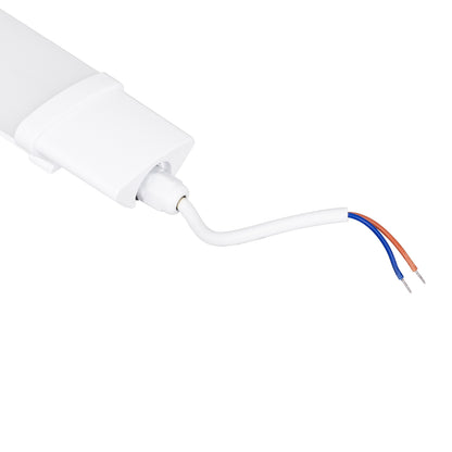 BIOMI 60168 Γραμμικό Βιομηχανικό Φωτιστικό Tri-Proof LED 55W 6050lm 120° AC 220-240V Αδιάβροχο IP65 Φυσικό Λευκό 4500K - Lumileds SMD Chip - Μ150 x Π6 x Υ4