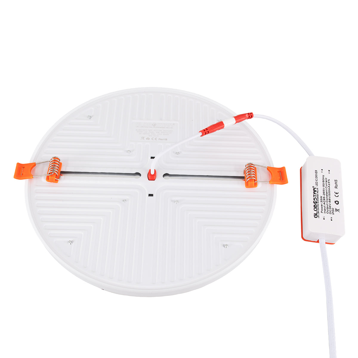 PANELEON 60191 Χωνευτό Panel Οροφής με Σύστημα Ρυθμιζόμενης Τρύπας Κοπής LED 33W 3590lm 180° AC 220-240V IP20 Ψυχρό Λευκό 6000K - Lumileds SMD Chip & TÜV SÜD Driver - Λευκό Γαλακτερό - Μ22.2 x Π22.2 x Υ2 / Q3.5 έως Q20.5