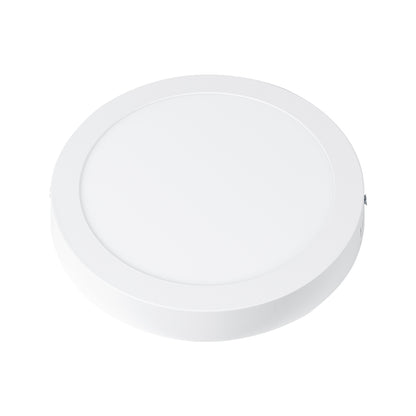 60201 Εξωτερικό LED Panel Φ22cm 20W 2120lm 120° AC 220-240V IP20 Φ22.2 x Υ3cm Φυσικό Λευκό 4500K