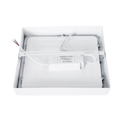 60204 Εξωτερικό LED Panel 22x22cm 20W 2120lm 120° AC 220-240V IP20 Μ22 x Π22 x Υ3cm Φυσικό Λευκό 4500K