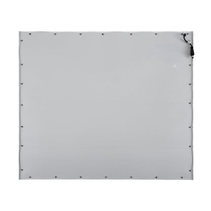 60208 Χωνευτό LED Panel Milky Super Slim 60x60cm 40W 3600lm 120° CRI≥80Ra UGR<19 AC 220-240V IP20 Μ60 x Π60 x Υ1.5cm - Θερμό Λευκό 2700K - TÜV Certified Driver