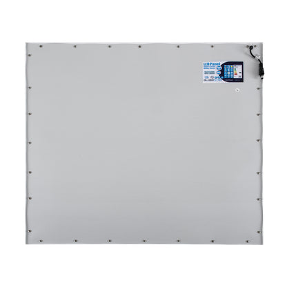 60209 Χωνευτό LED Panel Milky Super Slim 60x60cm 48W 4800lm 120° CRI≥80Ra UGR<19 AC 220-240V IP20 Μ60 x Π60 x Υ1.5cm - Ψυχρό Λευκό 6000K - TÜV Certified Driver