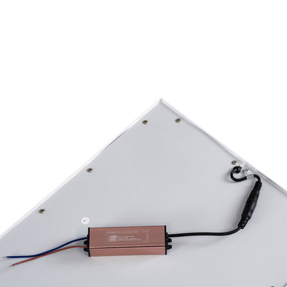 60212 Χωνευτό LED Panel Milky Super Slim 120x30cm 48W 4800lm 120° CRI≥80Ra UGR<19 AC 220-240V IP20 Μ120 x Π30 x Υ1.5cm - Ψυχρό Λευκό 6000K - TÜV Certified Driver