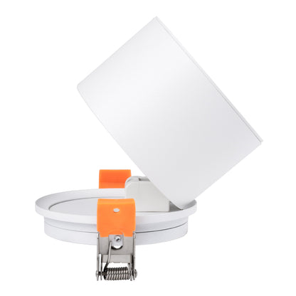 OMEGA-R 60294 Χωνευτό LED Spot Downlight TrimLess Φ10cm 12W 1560lm 36° AC 220-240V IP20 Φ10 x Υ8.2cm - Στρόγγυλο - Λευκό - Φυσικό Λευκό 4500K - Bridgelux COB