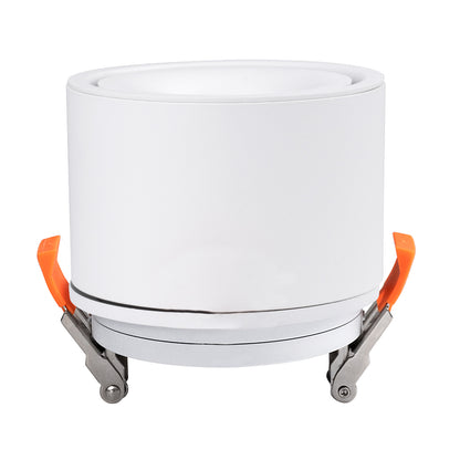 OMEGA-R 60294 Χωνευτό LED Spot Downlight TrimLess Φ10cm 12W 1560lm 36° AC 220-240V IP20 Φ10 x Υ8.2cm - Στρόγγυλο - Λευκό - Φυσικό Λευκό 4500K - Bridgelux COB