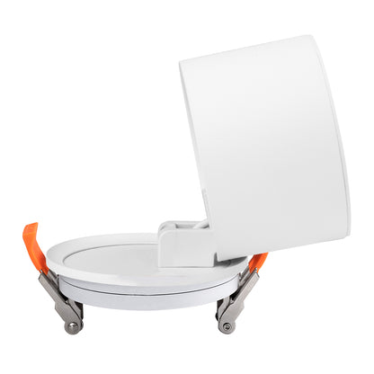 OMEGA-R 60295 Χωνευτό LED Spot Downlight TrimLess Φ10cm 12W 1500lm 36° AC 220-240V IP20 Φ10 x Υ8.2cm - Στρόγγυλο - Λευκό - Θερμό Λευκό 2700K - Bridgelux COB