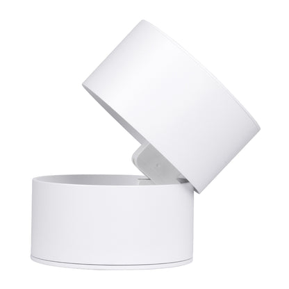 OMEGA-S 60298 Επιφανειακό LED Spot Downlight Φ10cm 12W 1560lm 36° AC 220-240V IP20 Φ10 x Υ10.5cm - Στρόγγυλο - Λευκό - Φυσικό Λευκό 4500K - Bridgelux COB