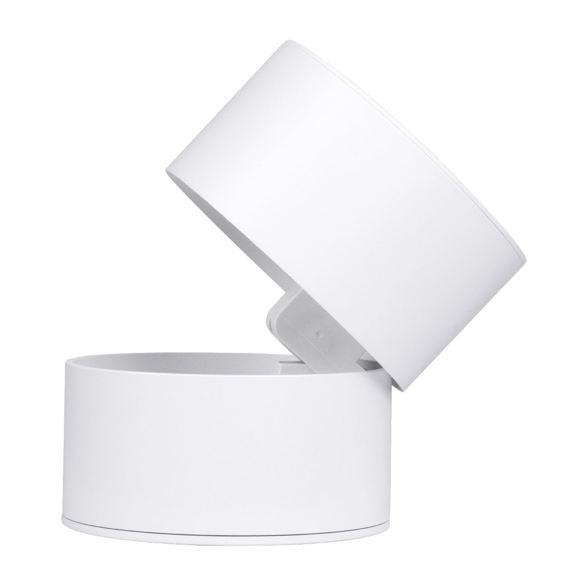 OMEGA-S 60299 Επιφανειακό LED Spot Downlight Φ10cm 12W 1500lm 36° AC 220-240V IP20 Φ10 x Υ10.5cm - Στρόγγυλο - Λευκό - Θερμό Λευκό 2700K - Bridgelux COB