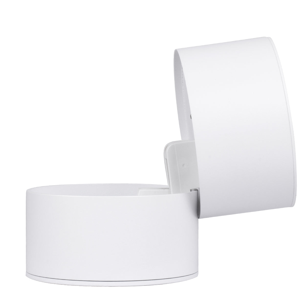 OMEGA-S 60299 Επιφανειακό LED Spot Downlight Φ10cm 12W 1500lm 36° AC 220-240V IP20 Φ10 x Υ10.5cm - Στρόγγυλο - Λευκό - Θερμό Λευκό 2700K - Bridgelux COB