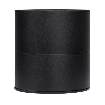 OMEGA-S 60300 Επιφανειακό LED Spot Downlight Φ10cm 12W 1560lm 36° AC 220-240V IP20 Φ10 x Υ10.5cm - Στρόγγυλο - Μαύρο - Φυσικό Λευκό 4500K - Bridgelux COB