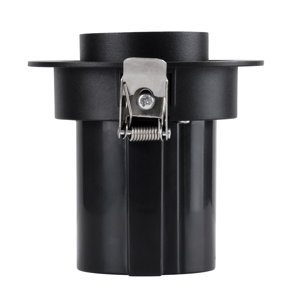 VIRGO-S 60304 Χωνευτό LED Spot Downlight TrimLess Φ9cm 7W 910lm 36° AC 220-240V IP20 Φ9cm x Υ9cm - Στρόγγυλο - Μαύρο - Φυσικό Λευκό 4500K - Bridgelux COB