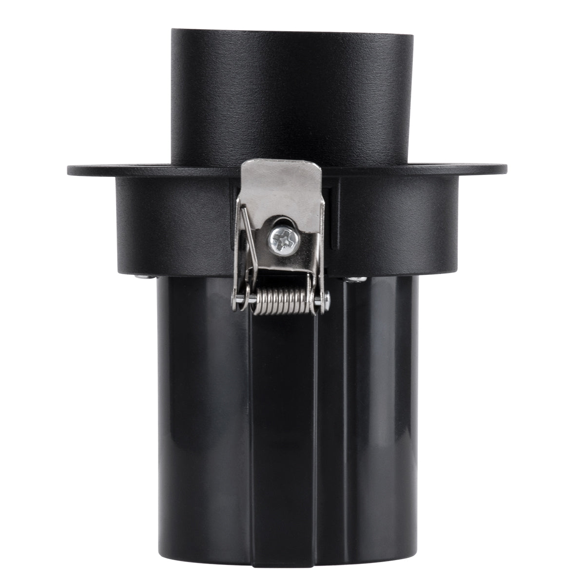 VIRGO-S 60304 Χωνευτό LED Spot Downlight TrimLess Φ9cm 7W 910lm 36° AC 220-240V IP20 Φ9cm x Υ9cm - Στρόγγυλο - Μαύρο - Φυσικό Λευκό 4500K - Bridgelux COB