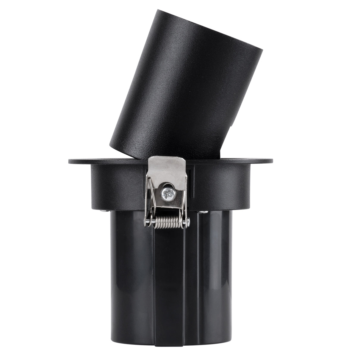 VIRGO-S 60304 Χωνευτό LED Spot Downlight TrimLess Φ9cm 7W 910lm 36° AC 220-240V IP20 Φ9cm x Υ9cm - Στρόγγυλο - Μαύρο - Φυσικό Λευκό 4500K - Bridgelux COB