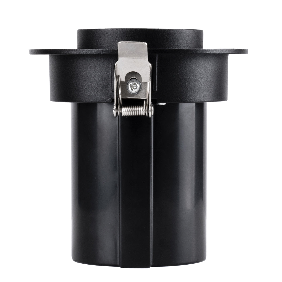 VIRGO-M 60308 Χωνευτό LED Spot Downlight TrimLess Φ11cm 12W 1560lm 36° AC 220-240V IP20 Φ11cm x Υ11.5cm - Στρόγγυλο - Μαύρο - Φυσικό Λευκό 4500K - Bridgelux COB