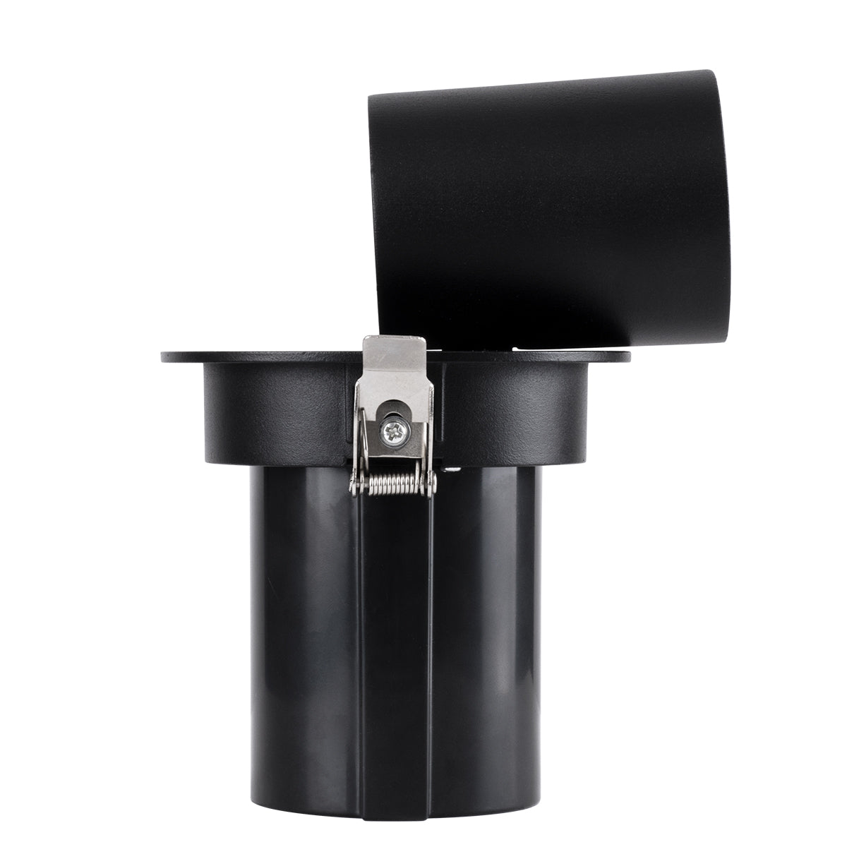 VIRGO-M 60308 Χωνευτό LED Spot Downlight TrimLess Φ11cm 12W 1560lm 36° AC 220-240V IP20 Φ11cm x Υ11.5cm - Στρόγγυλο - Μαύρο - Φυσικό Λευκό 4500K - Bridgelux COB