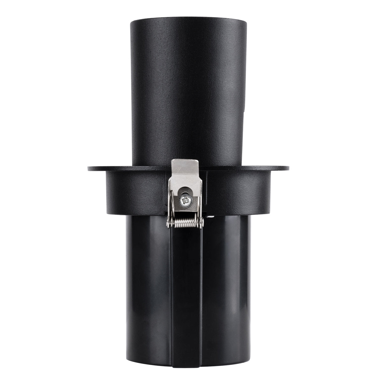 VIRGO-M 60309 Χωνευτό LED Spot Downlight TrimLess Φ11cm 12W 1500lm 36° AC 220-240V IP20 Φ11cm x Υ11.5cm - Στρόγγυλο - Μαύρο - Θερμό Λευκό 2700K - Bridgelux COB