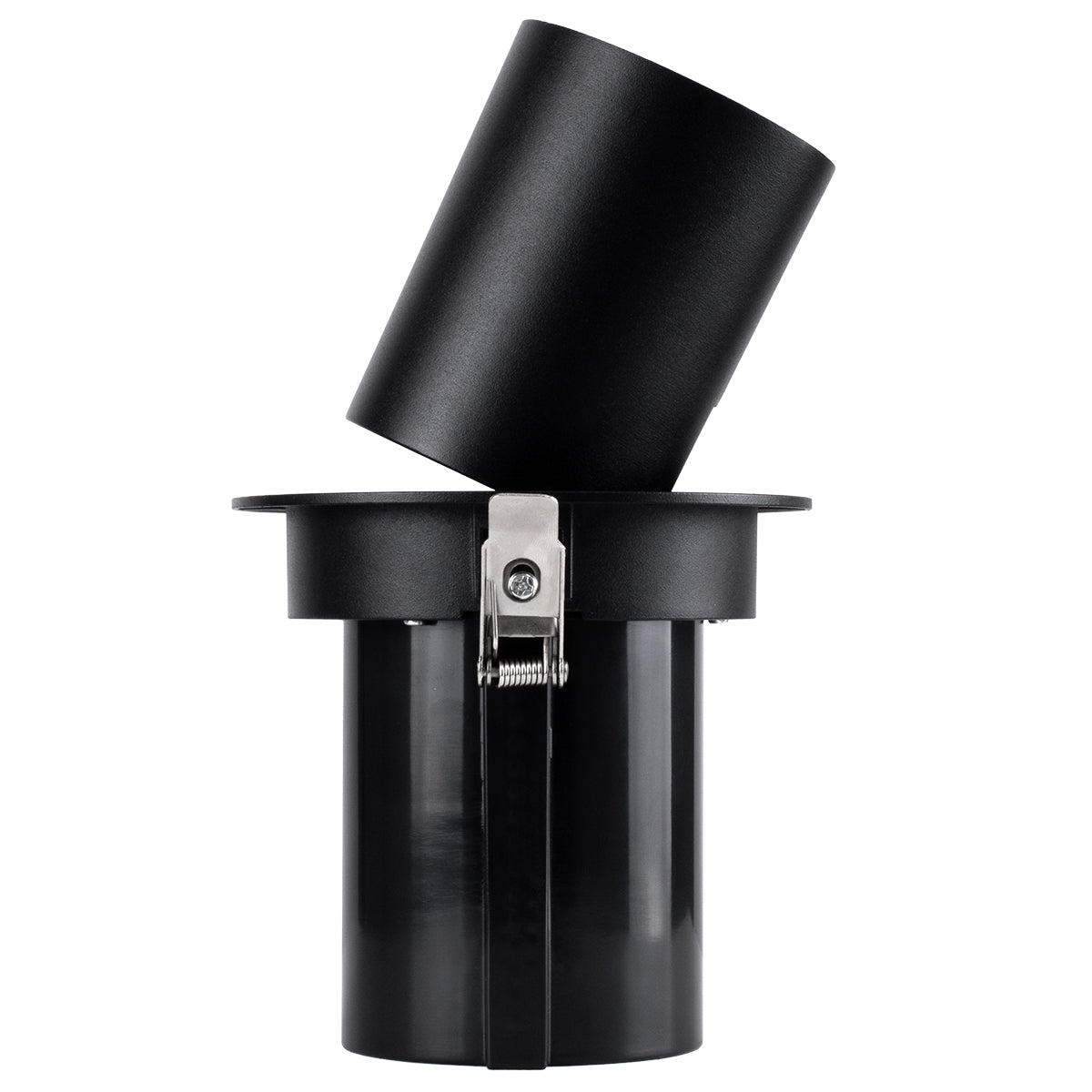 VIRGO-B 60312 Χωνευτό LED Spot Downlight TrimLess Φ13.5cm 20W 2600lm 36° AC 220-240V IP20 Φ13.5cm x Υ14cm - Στρόγγυλο - Μαύρο - Φυσικό Λευκό 4500K - Bridgelux COB