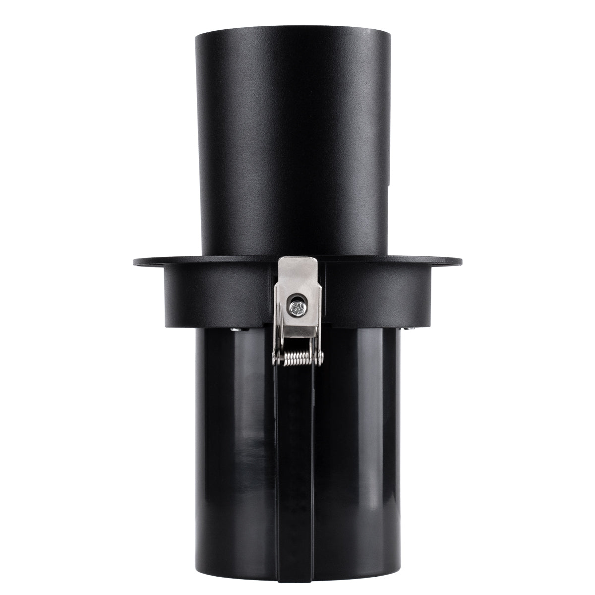 VIRGO-B 60313 Χωνευτό LED Spot Downlight TrimLess Φ13.5cm 20W 2500lm 36° AC 220-240V IP20 Φ13.5cm x Υ14cm - Στρόγγυλο - Μαύρο - Θερμό Λευκό 2700K - Bridgelux COB