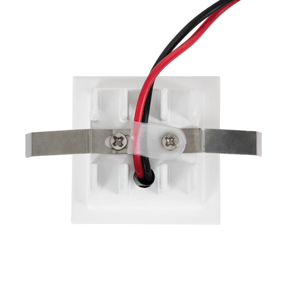 LUMINAR SUPERIOR 60315 Χωνευτό LED Spot Downlight TrimLess 2W 270lm 36° AC 220-240V IP20 Μ4.3 x Π4.3 x Υ4.5cm - Λευκό με Μαύρο Κάτοπτρο - Θερμό Λευκό 2700K - Bridgelux High Lumen Chip Gen2 - TÜV Certified Driver