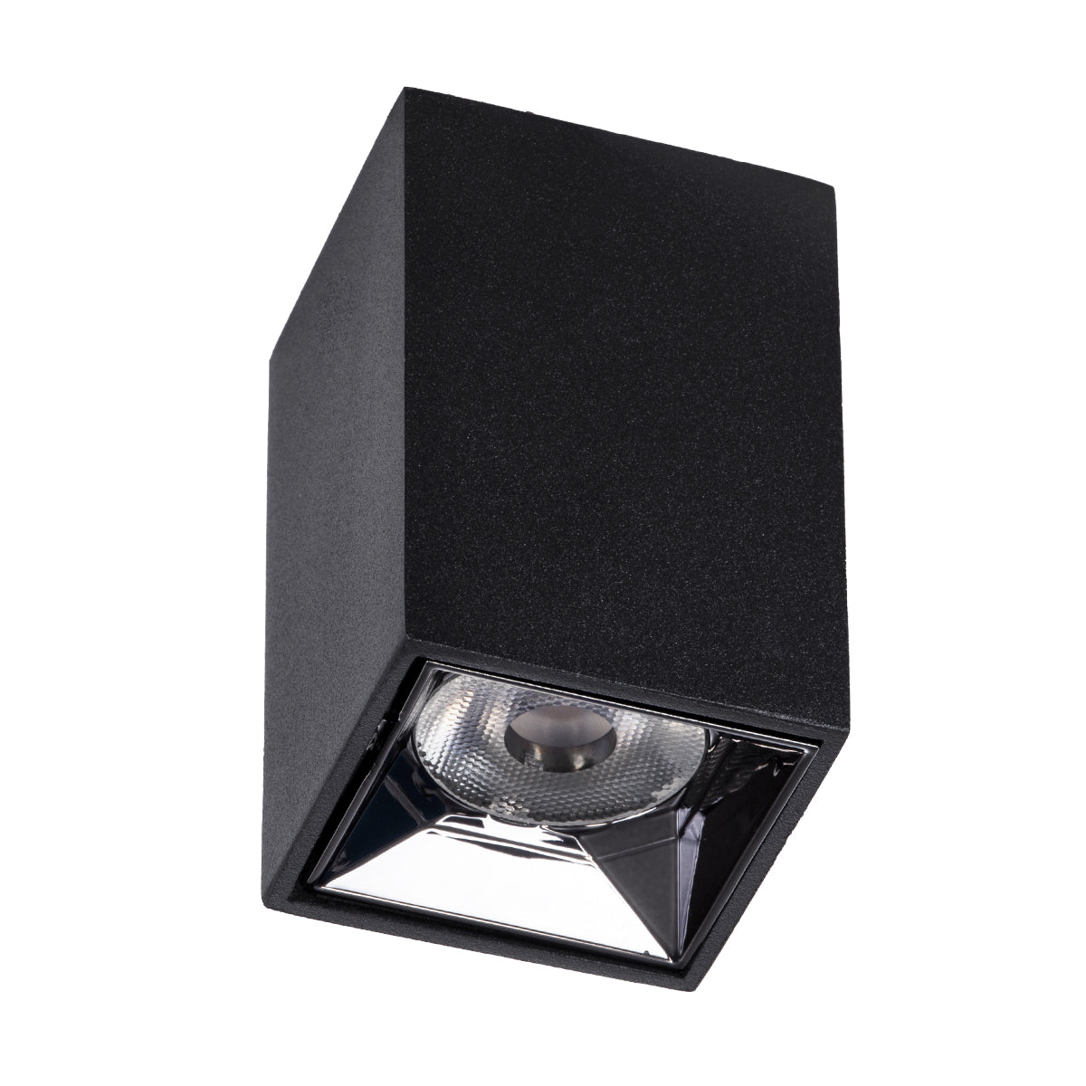 LUMINAR 60321 LED Spotlight Downlight 3W 405lm 36° AC 220-240V IP20 Warm White 2700K - Osram SMD Chip & TÜV SÜD Driver - Matt Black - L4.2 x W4.2 x H6.6