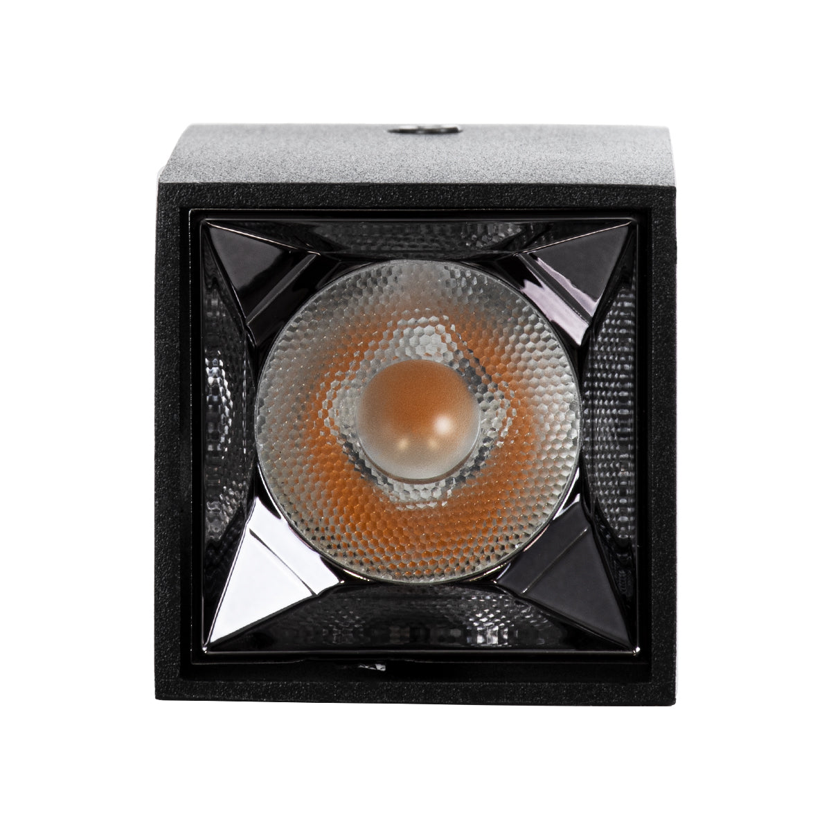 LUMINAR 60321 LED Spotlight Downlight 3W 405lm 36° AC 220-240V IP20 Warm White 2700K - Osram SMD Chip & TÜV SÜD Driver - Matt Black - L4.2 x W4.2 x H6.6