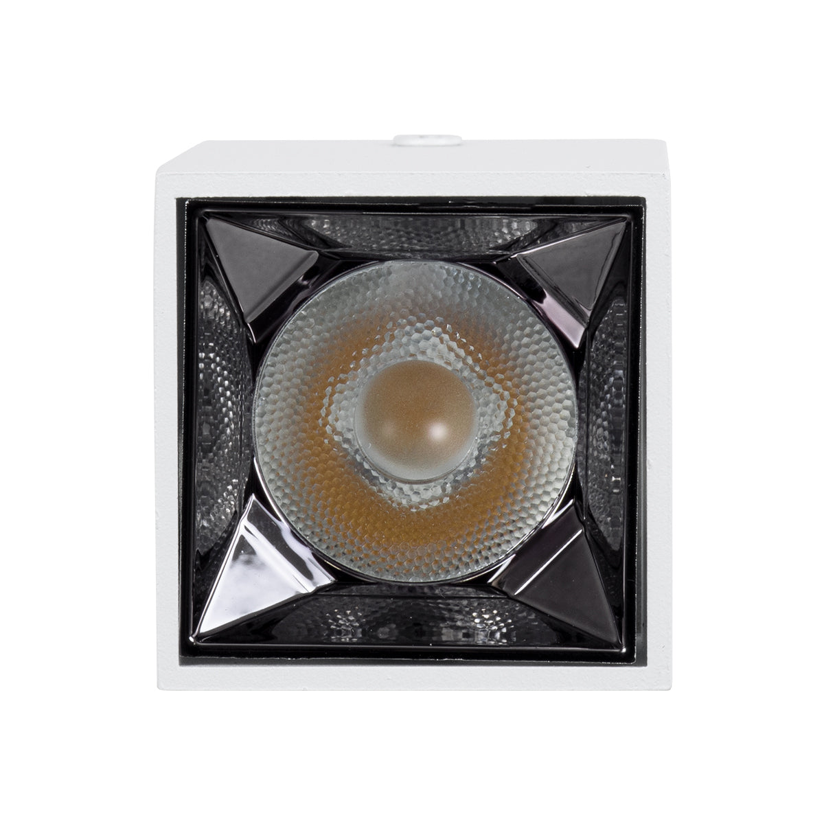 LUMINAR 60322 Downlight Σποτ LED 3W 420lm 36° AC 220-240V IP20 Φυσικό Λευκό 4500K - Osram SMD Chip & TÜV SÜD Driver - Λευκό Ματ - Μ4.2 x Π4.2 x Υ6.6