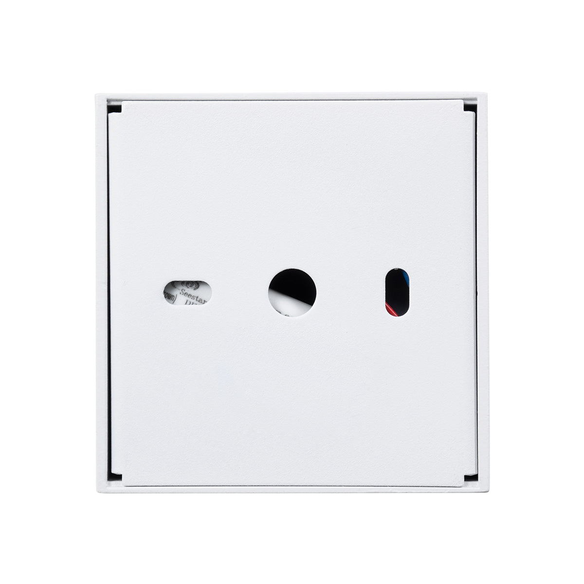 LUMINAR SUPERIOR 60334 Επιφανειακό LED Spot Downlight TrimLess 14W 1960lm 36° AC 220-240V IP20 Μ8.2 x Π8.2 x Υ6.6cm - Λευκό με Κάτοπτρο Χρωμίου - Φυσικό Λευκό 4500K - Bridgelux High Lumen Chip Gen2 - TÜV Certified Driver