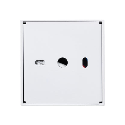 LUMINAR SUPERIOR 60335 Επιφανειακό LED Spot Downlight TrimLess 14W 1890lm 36° AC 220-240V IP20 Μ8.2 x Π8.2 x Υ6.6cm - Λευκό με Κάτοπτρο Χρωμίου - Θερμό Λευκό 2700K - Bridgelux High Lumen Chip Gen2 - TÜV Certified Driver